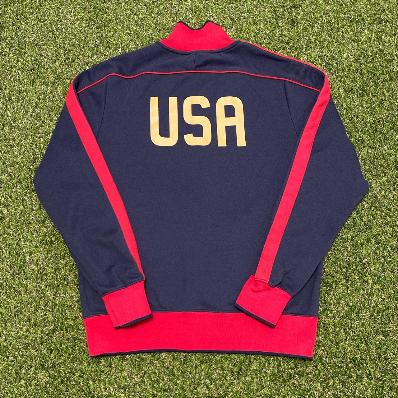 Essential Nike Team USA Soccer Jacket Full Zip Mens... Depop