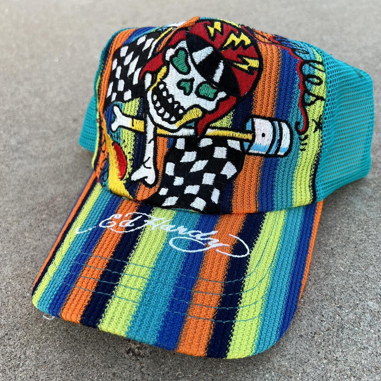 Ed Hardy Men S Hat Depop   P0 