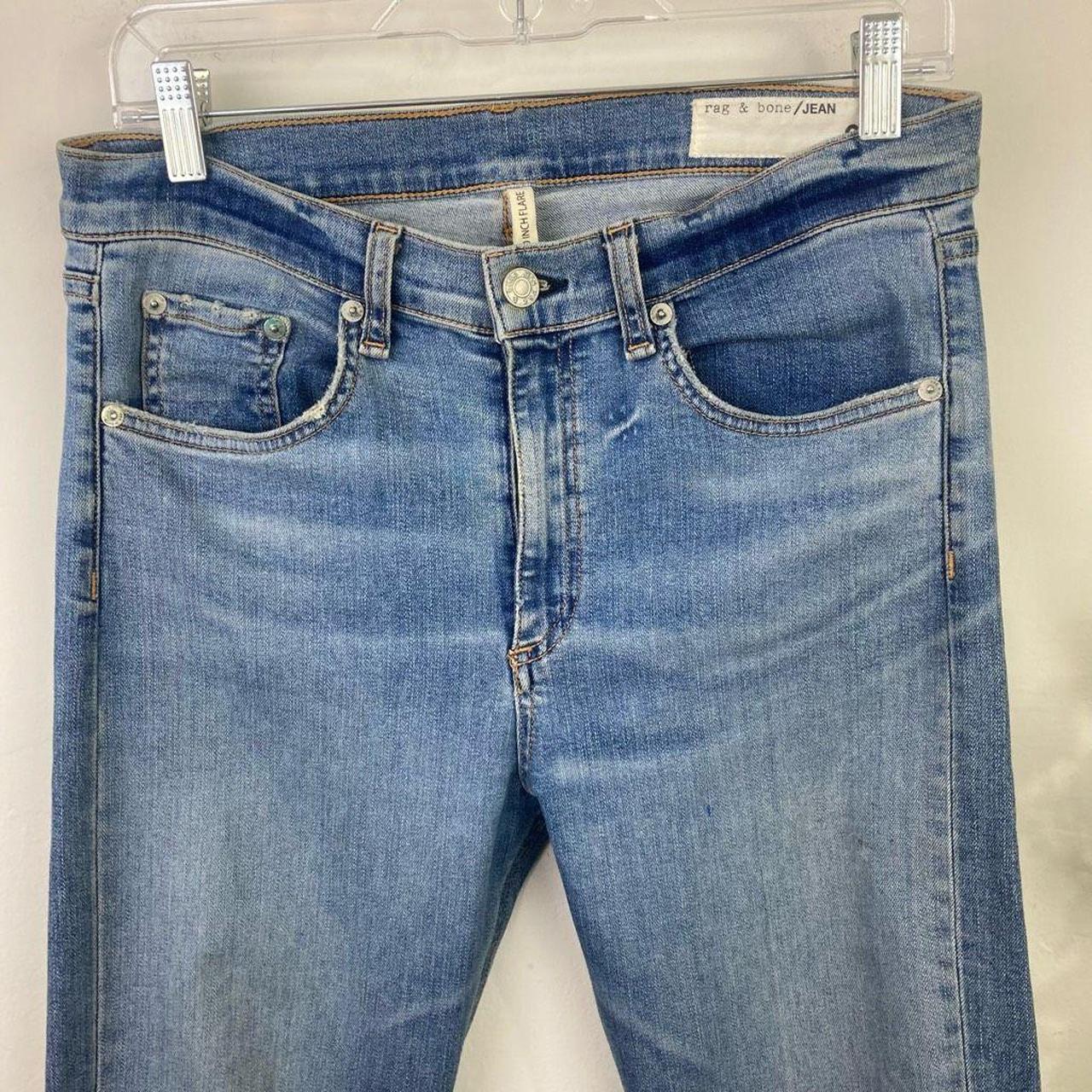 Rag & Bone Women's Blue Jeans | Depop