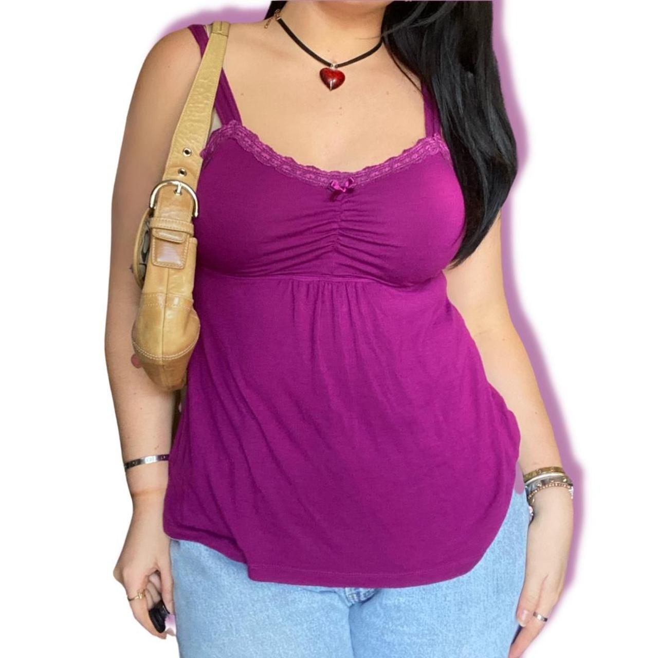 Y2k grunge fairy lace babydoll top 🍒 Such a cute top... Depop