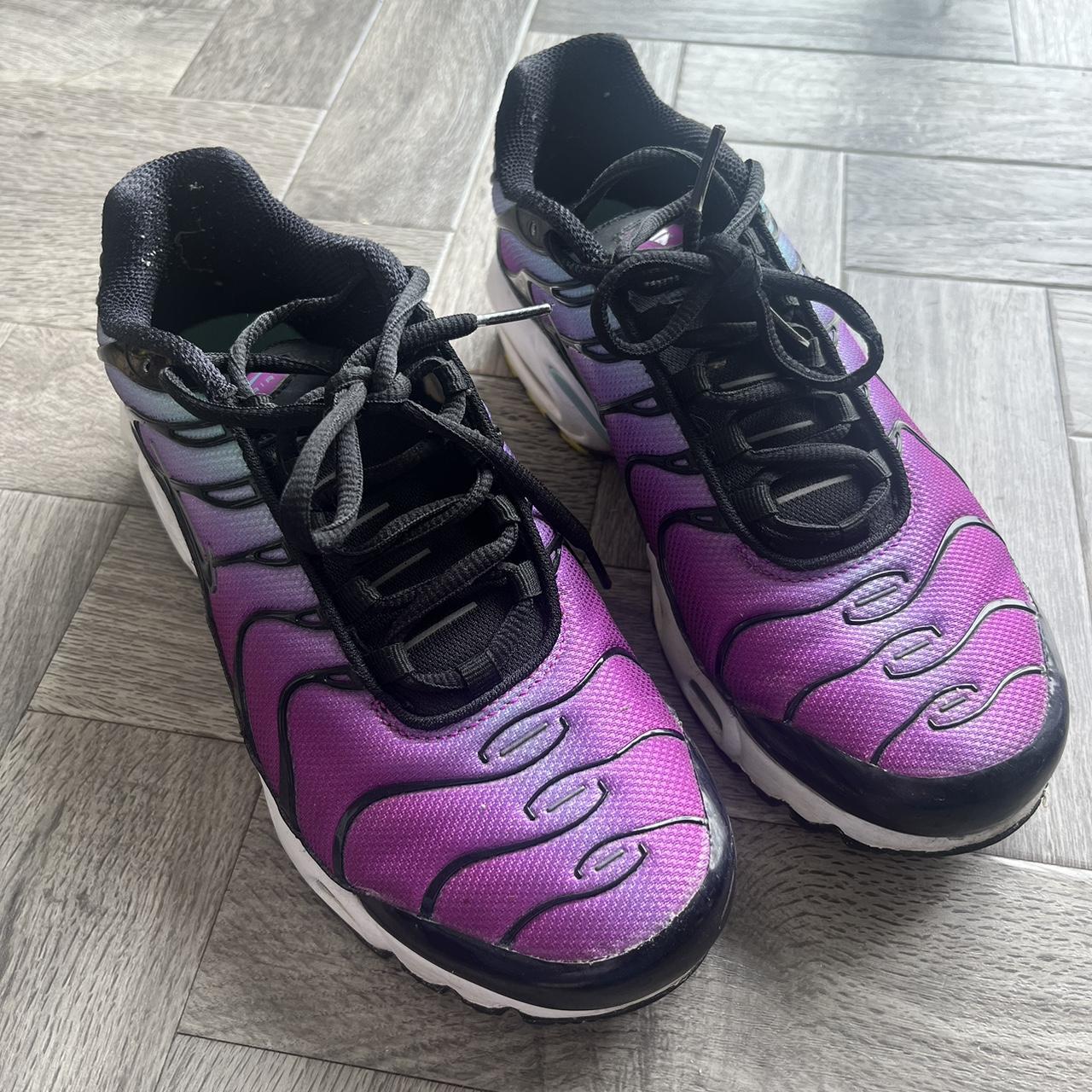 Nike tns Purple and turquoise Size UK Depop