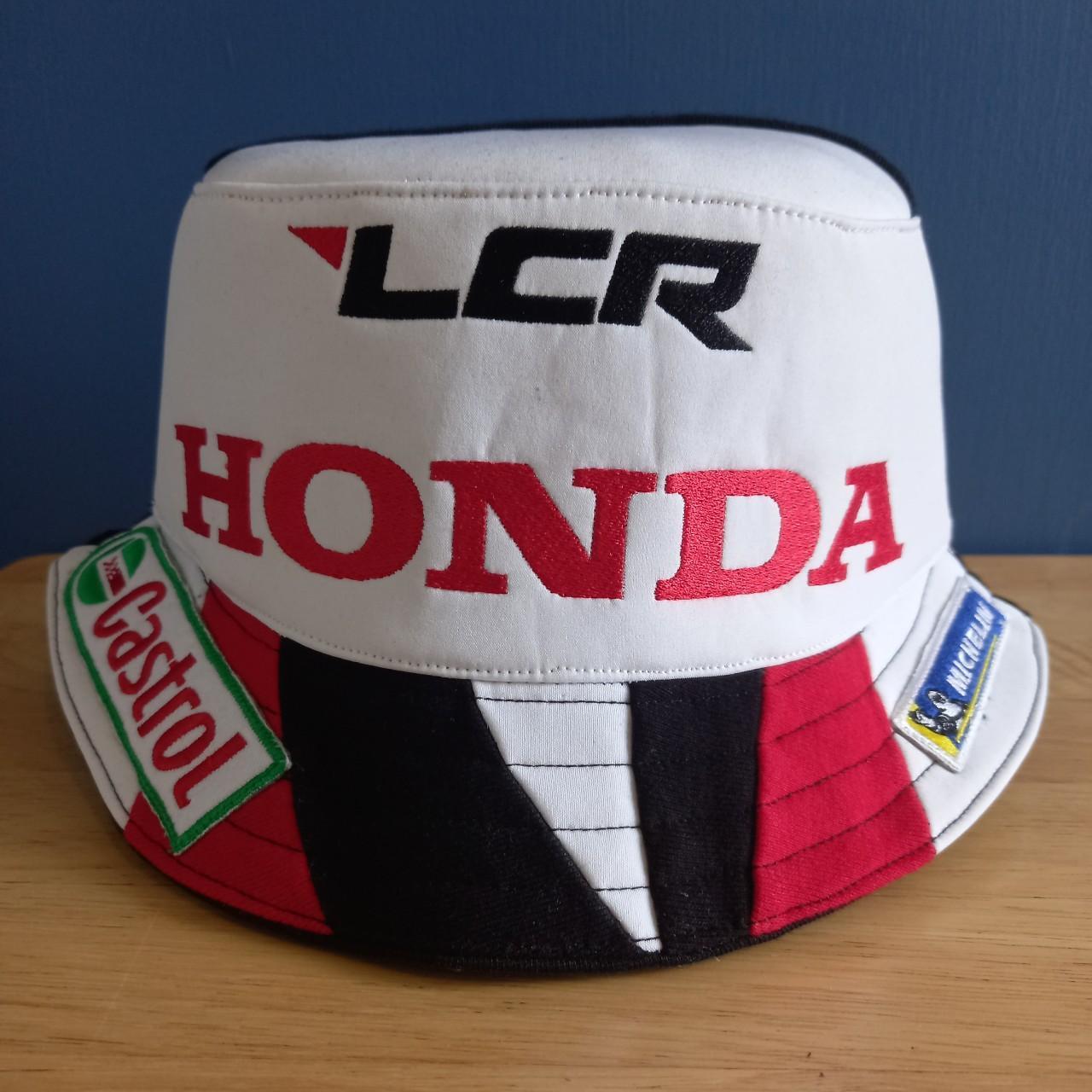 Upcycled HONDA LCR Racing Bucket Hat reworked from