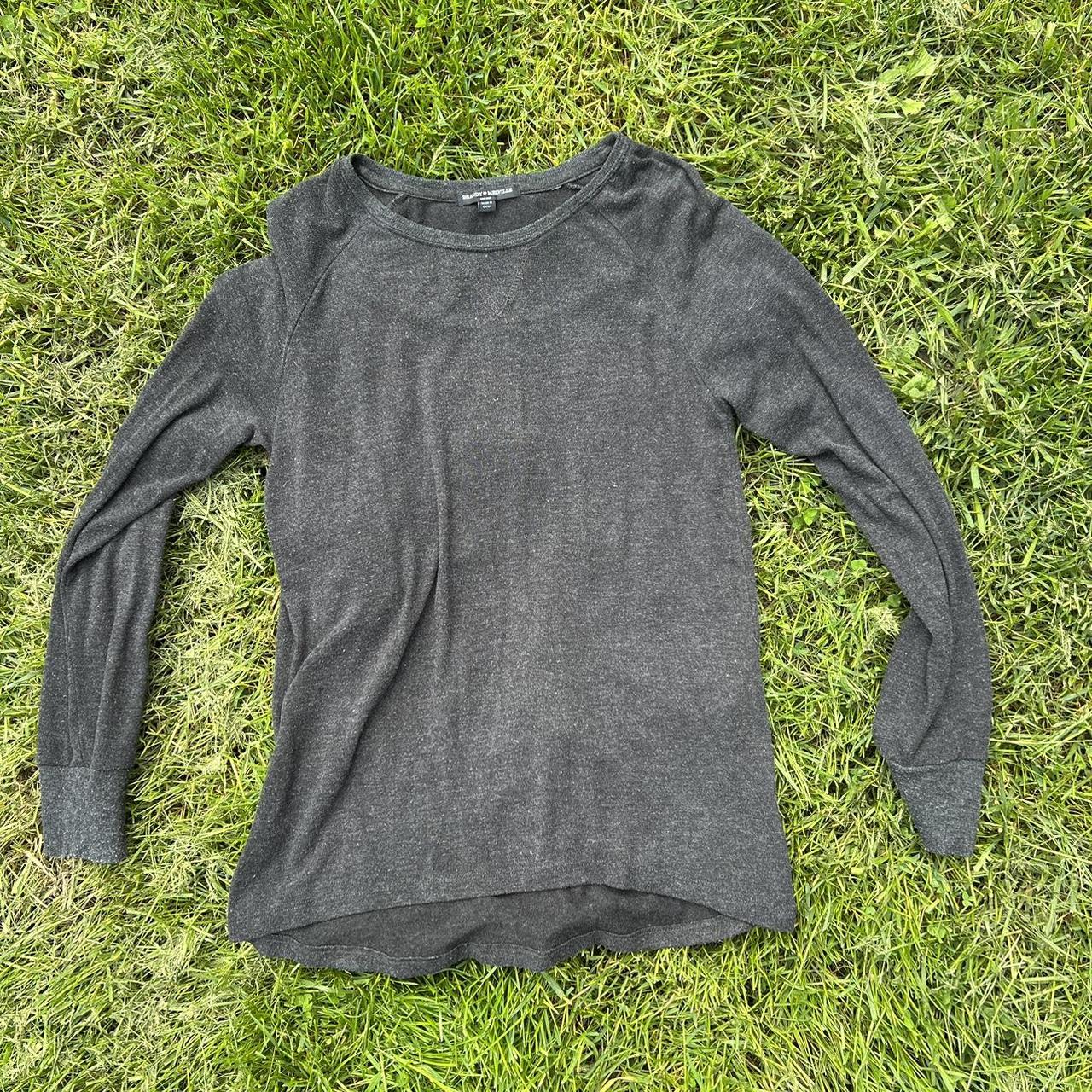 brandy melville black sweatshirt