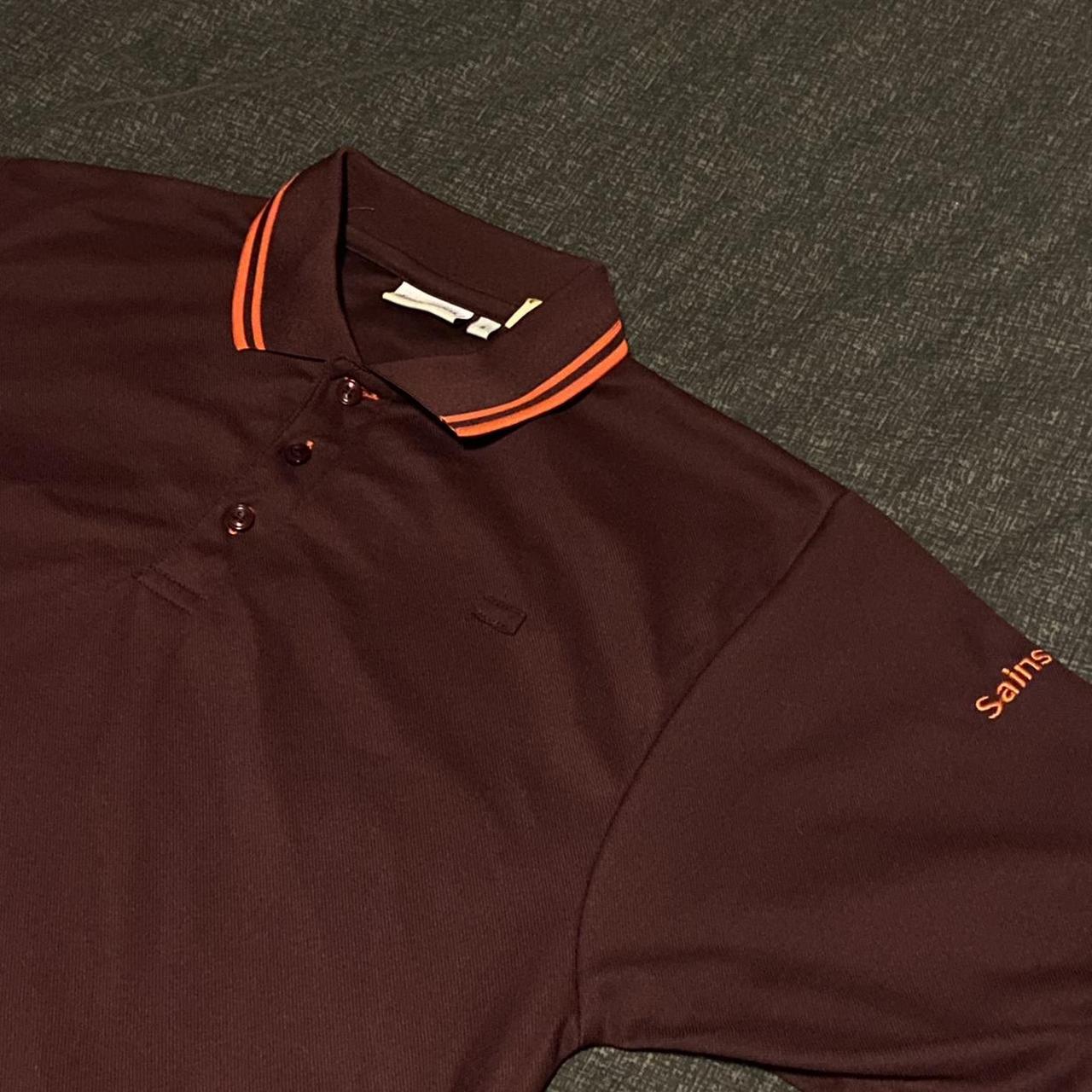 Sainsbury’s branded unisex polo shirt in... Depop