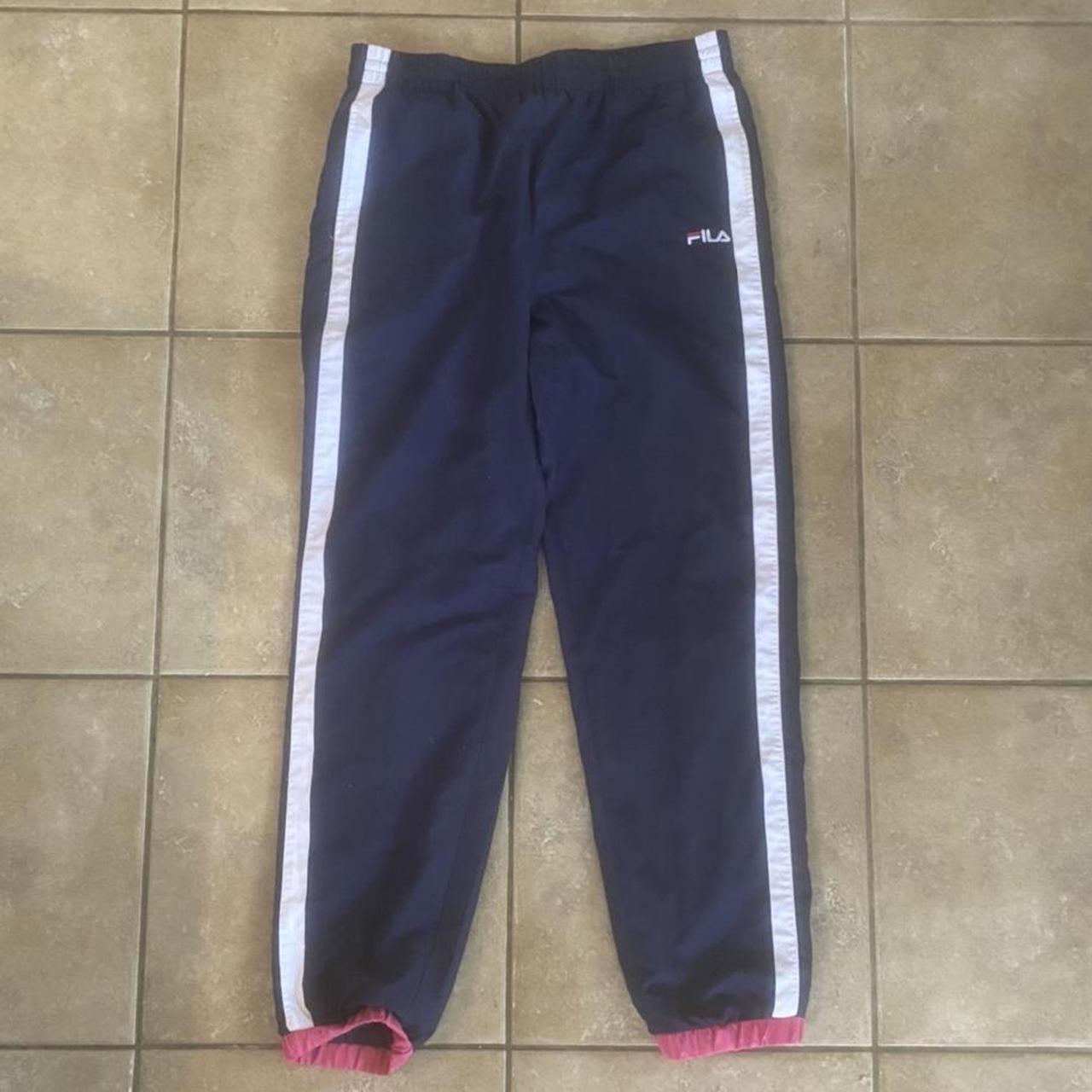 Fila Tracksuit bottoms Large Very good condition,... - Depop