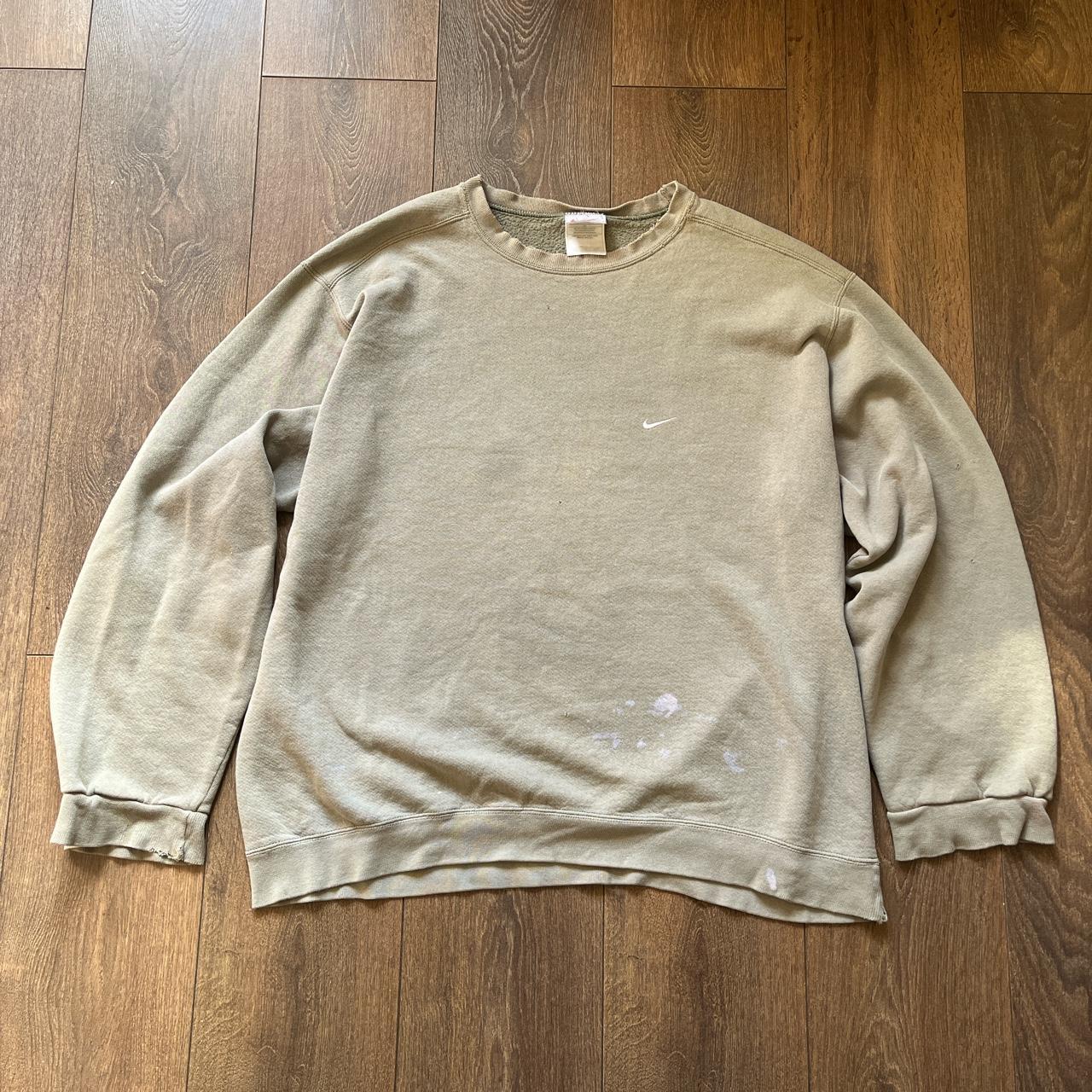 Vintage Nike Sweatshirt XL Pistachio colour Good. Depop