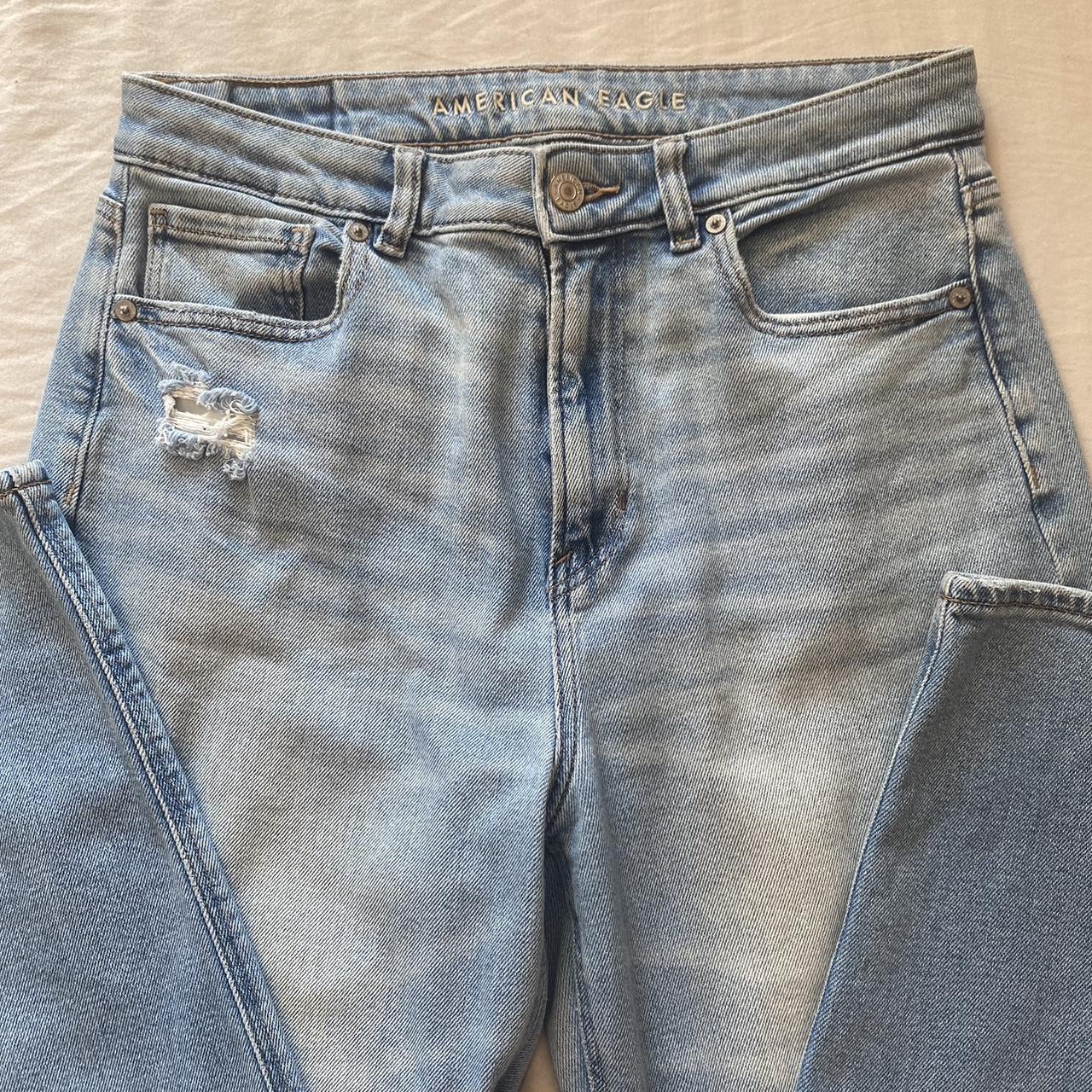 - AE mom jeans size 10 long - Great condition - Im... - Depop