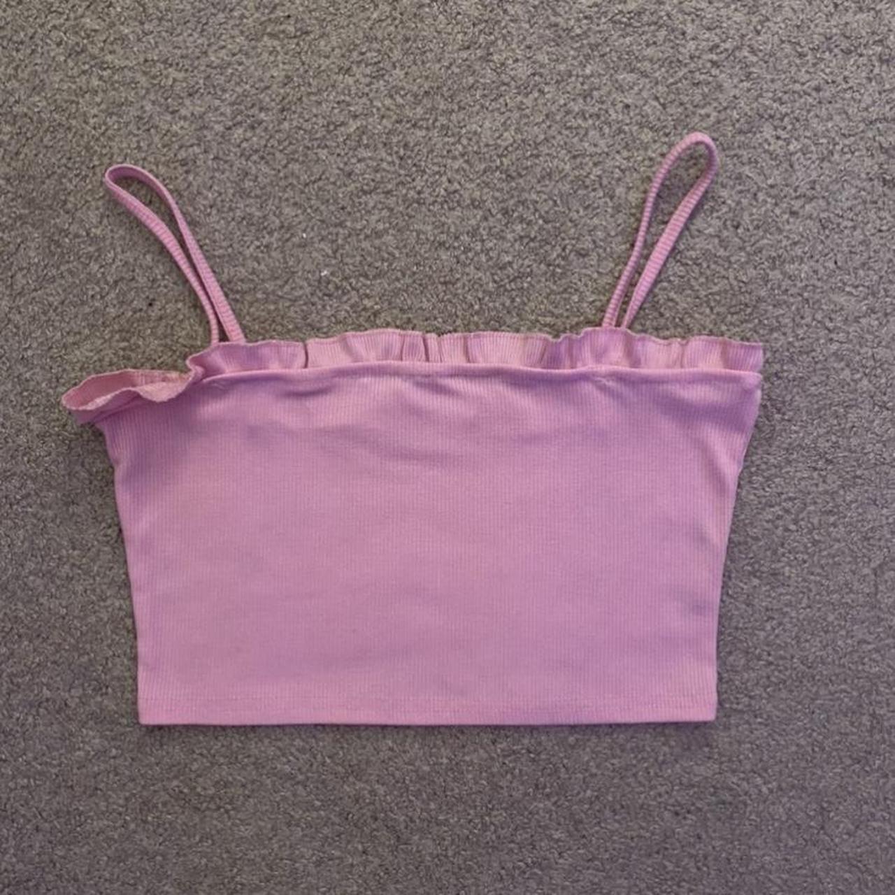 Shein baby pink cropped tank top love the cute... Depop