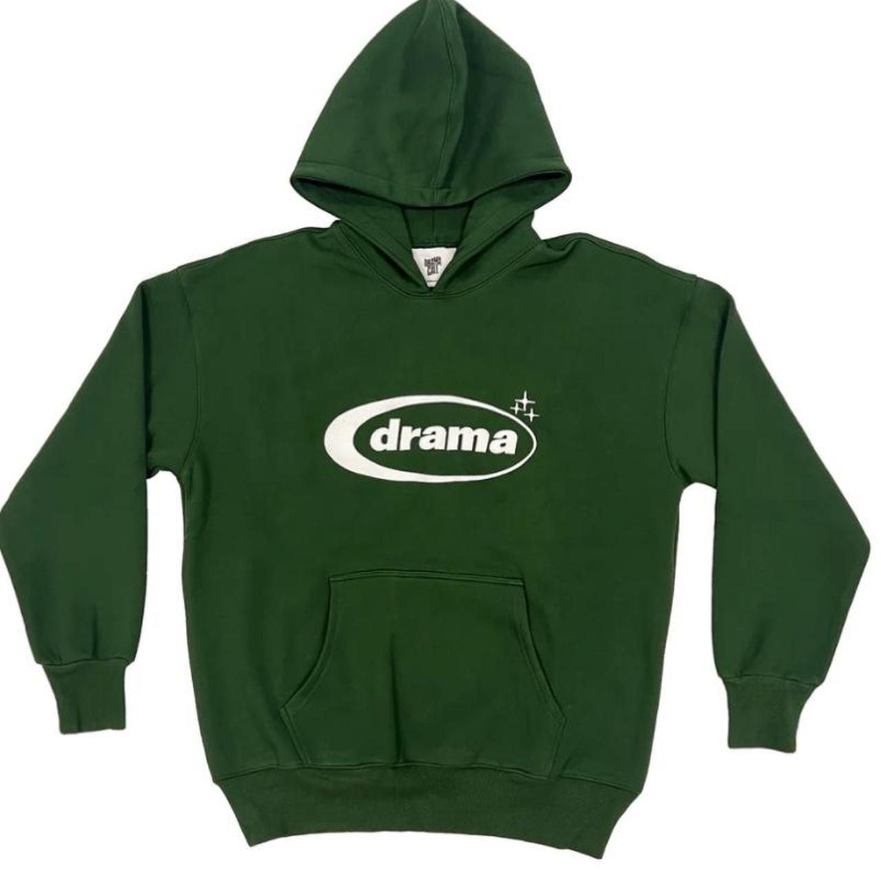 Drama call green hoodie 🎭 , Size Large (oversized