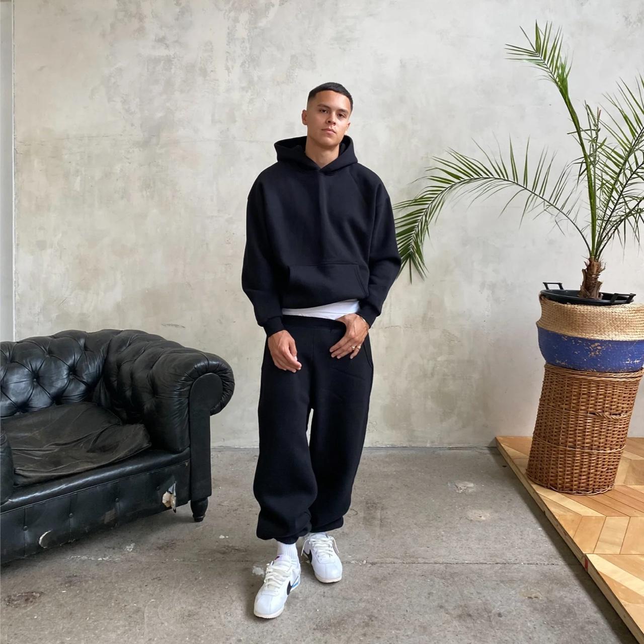トップス SWEATS COLLECTIVE COZY ZIP UP - BLACK