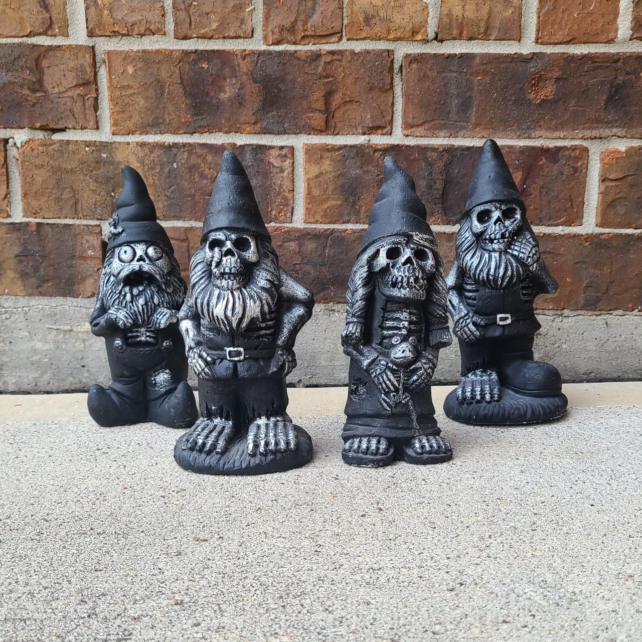 Halloween Gnome Kitchen Set of 5 Towels Mitt, Trick - Depop