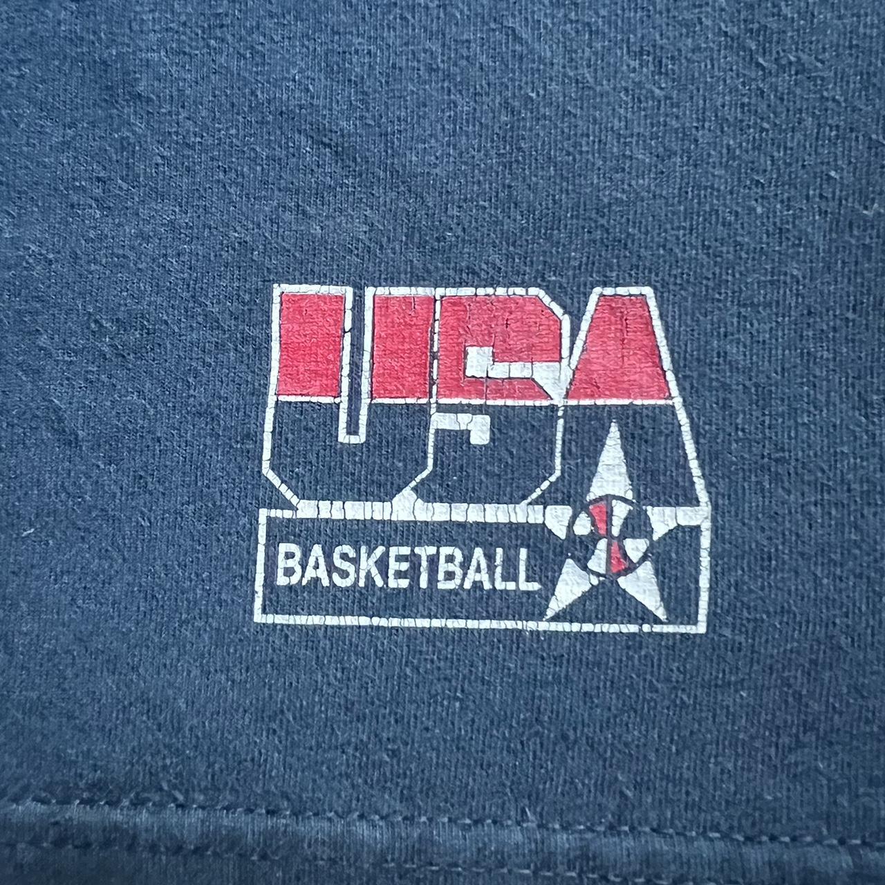 Rare Vintage Kobe Bryant USA Basketball T Shirt... - Depop