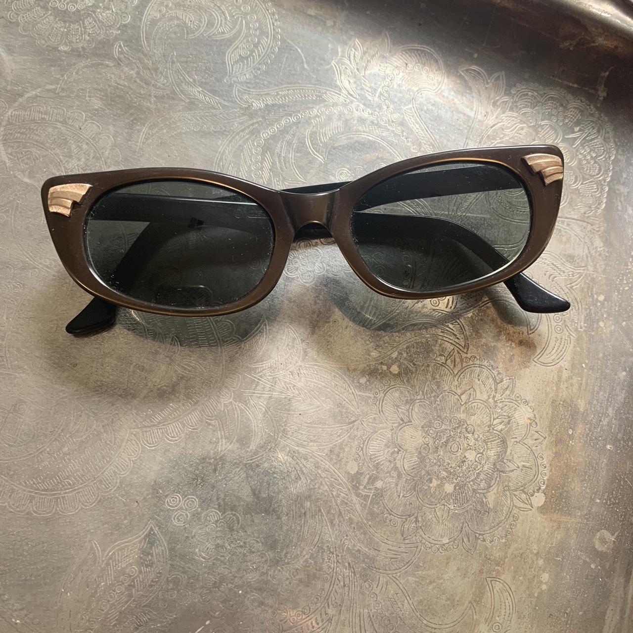 Vintage sunglasses, made in Germany Colour is sort... Depop