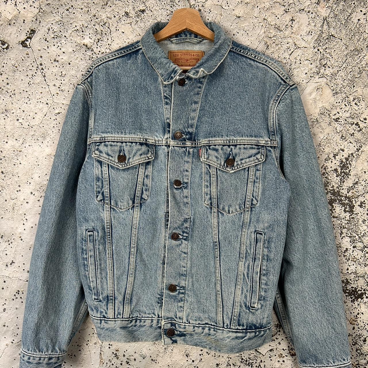 Levi's 1992 Vintage Trucker Denim Jacket 90s | Depop