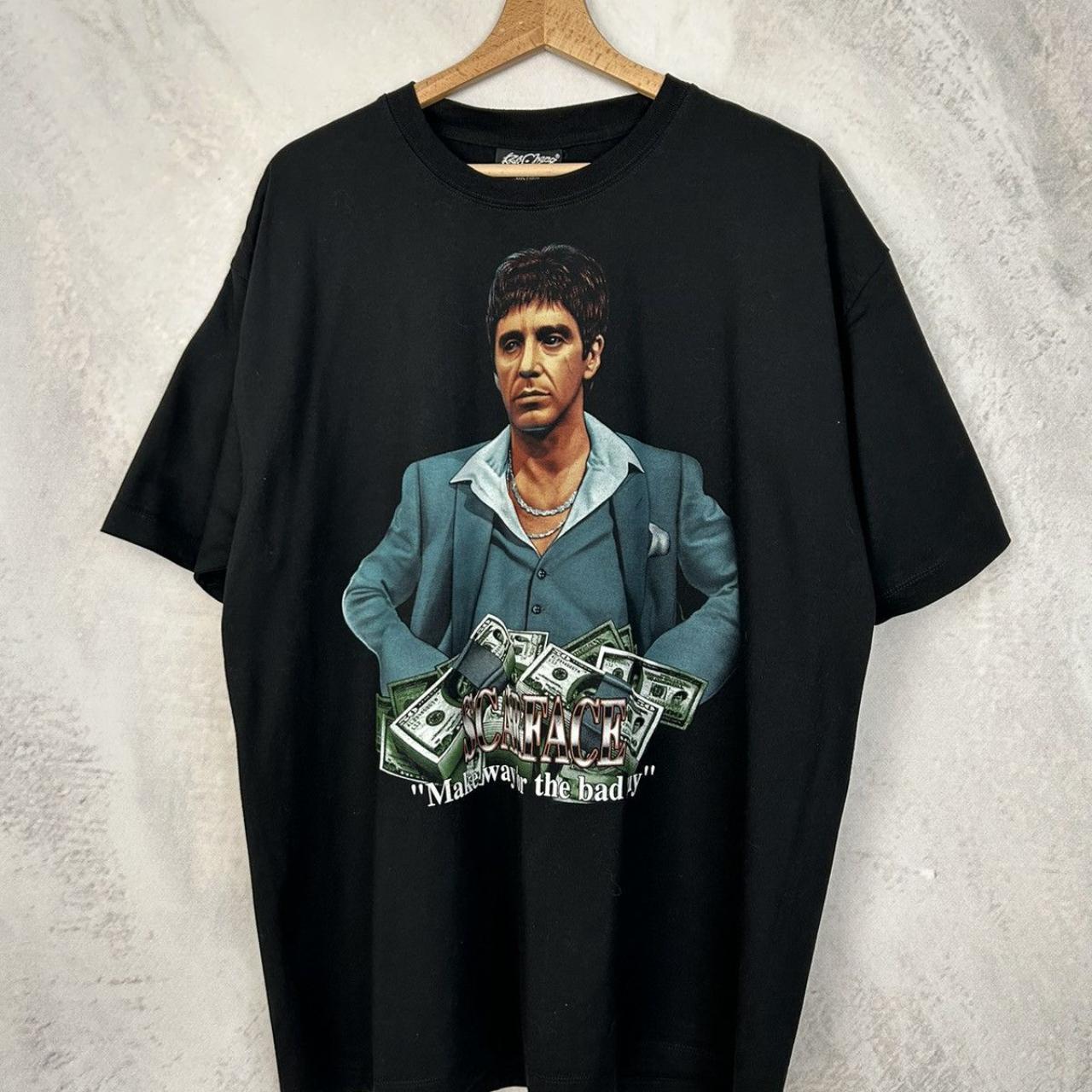 Vintage Scarface Movie Tony Montana Graphic Tee | Depop