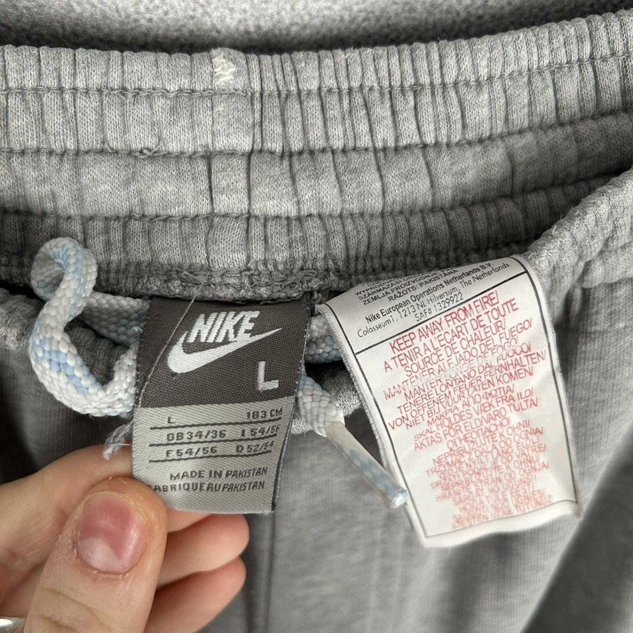 Vintage Nike Sweatshirt Adult XL Grey Pullover Swoosh Spell
