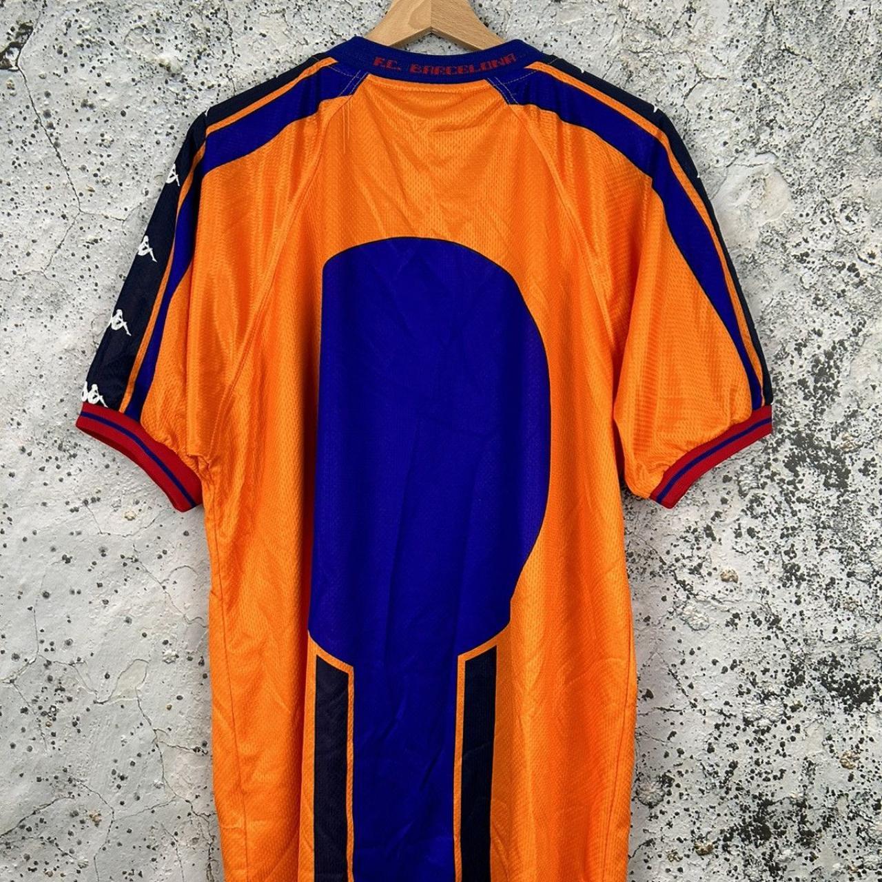 Vintage FC Barcelona Soccer Jersey 90s Football Rare | Depop