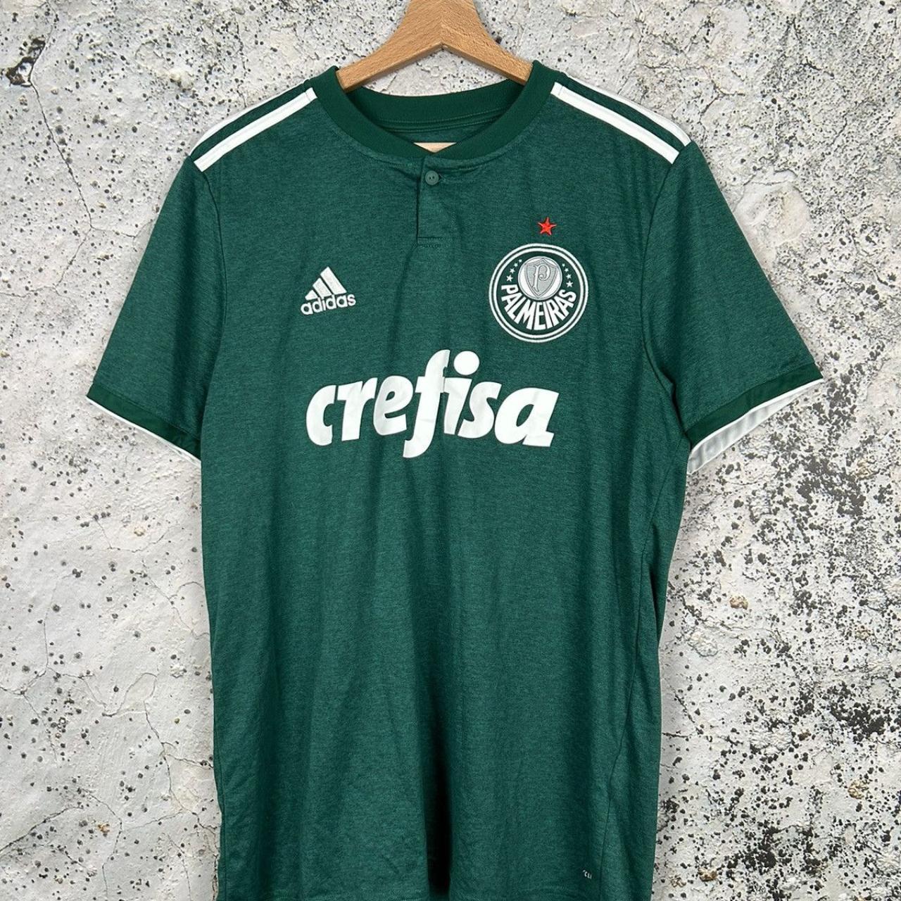 Palmeiras Brazil Soccer Jersey Adidas 2018 Rare | Depop