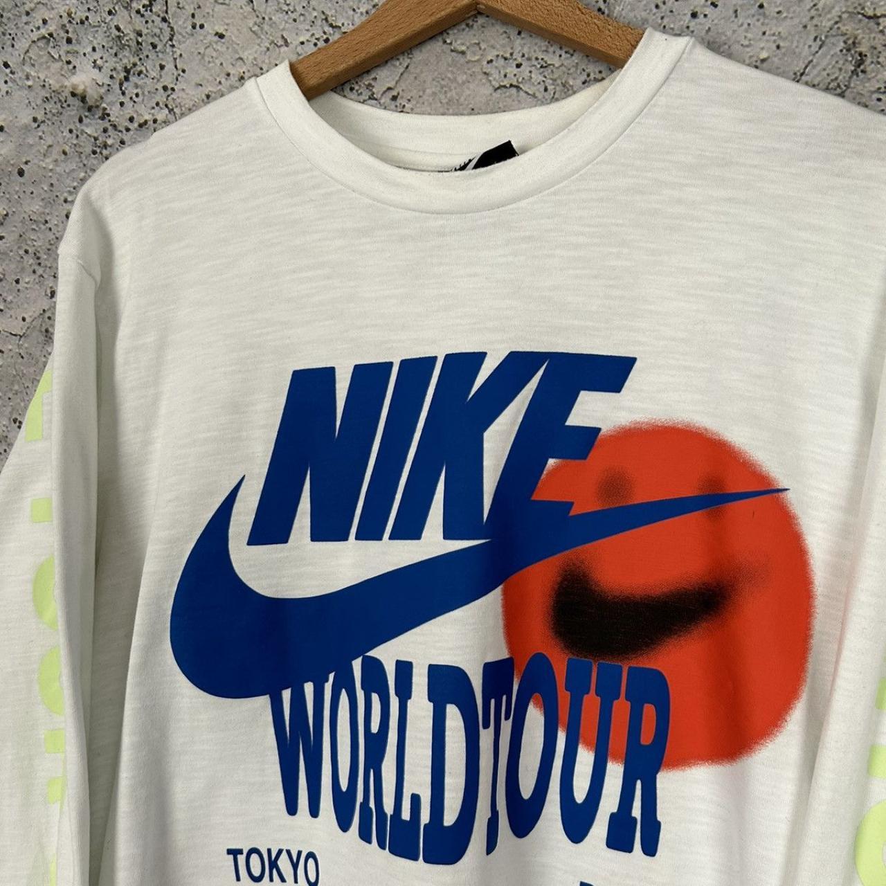Nike World Tour Graphic Crewneck Streetwear | Depop