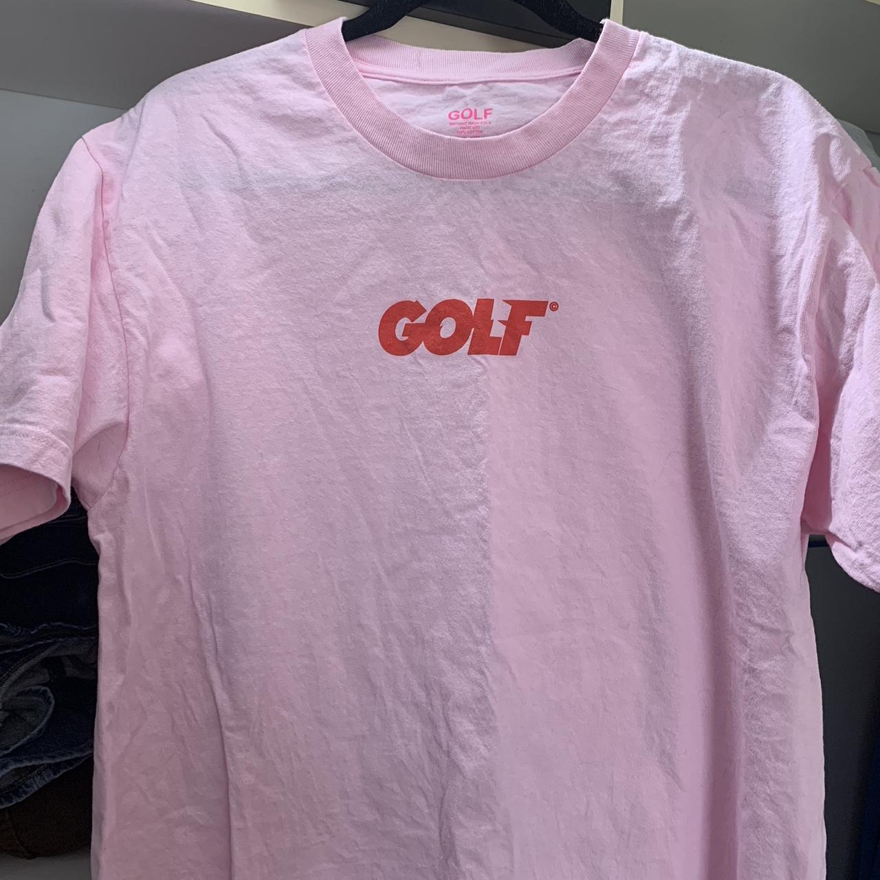 Golf Wang Men's Pink T-shirt | Depop