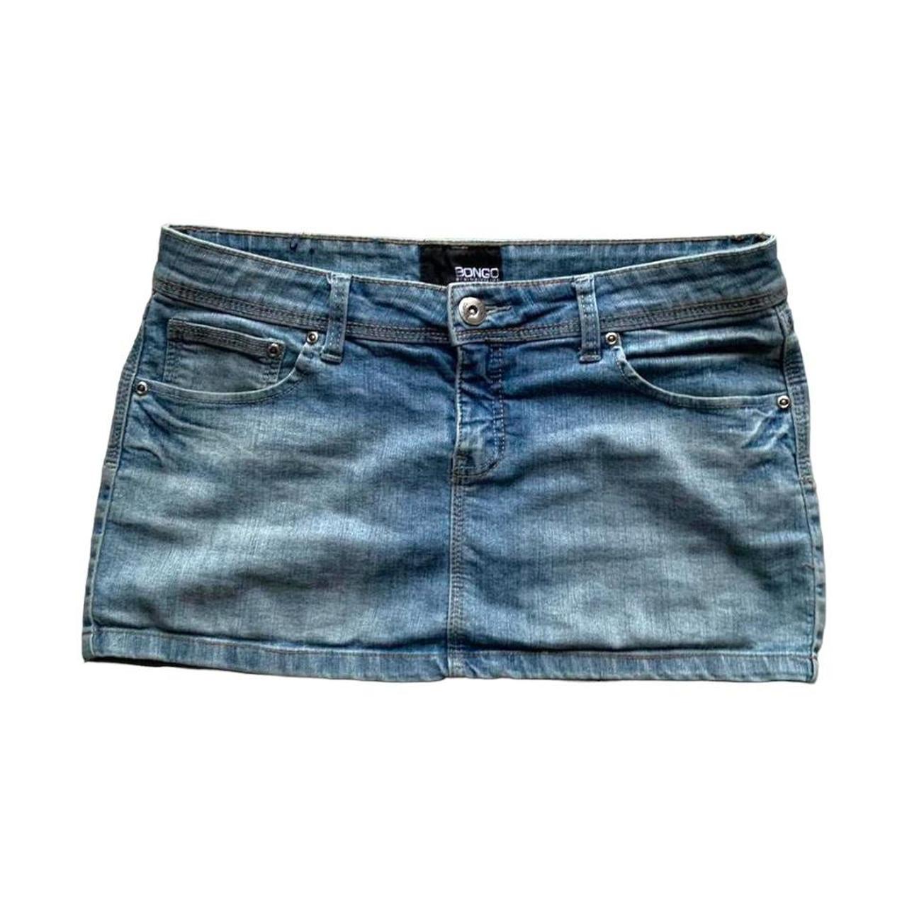 Bongo Jeans Mini Skirt Cute denim skirt in good... - Depop