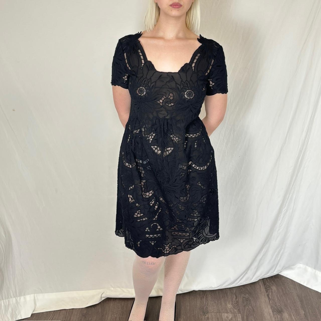 Vivienne Tam Black popular Cocktail Dress