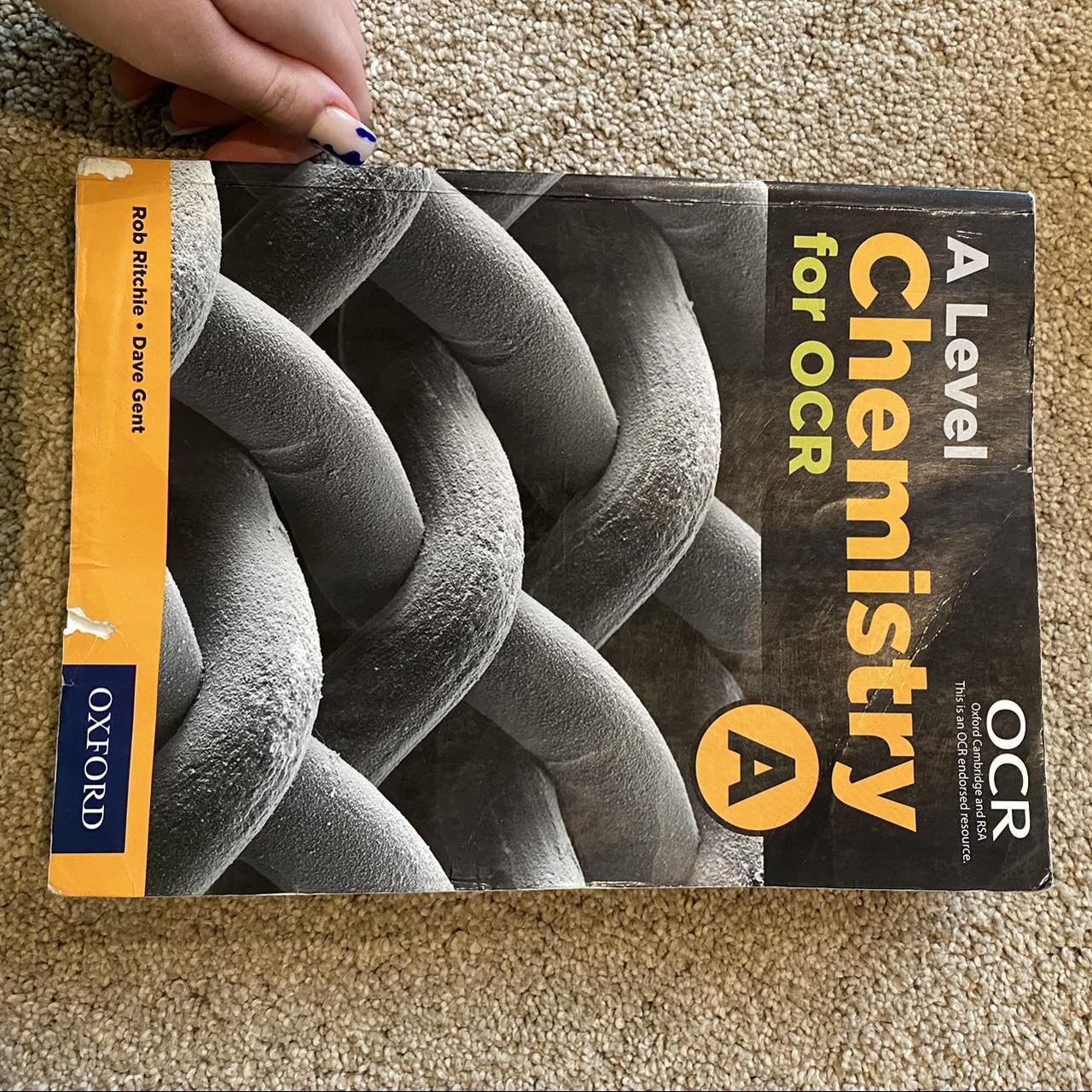 A level chemistry text book for OCR A. Covers the... Depop