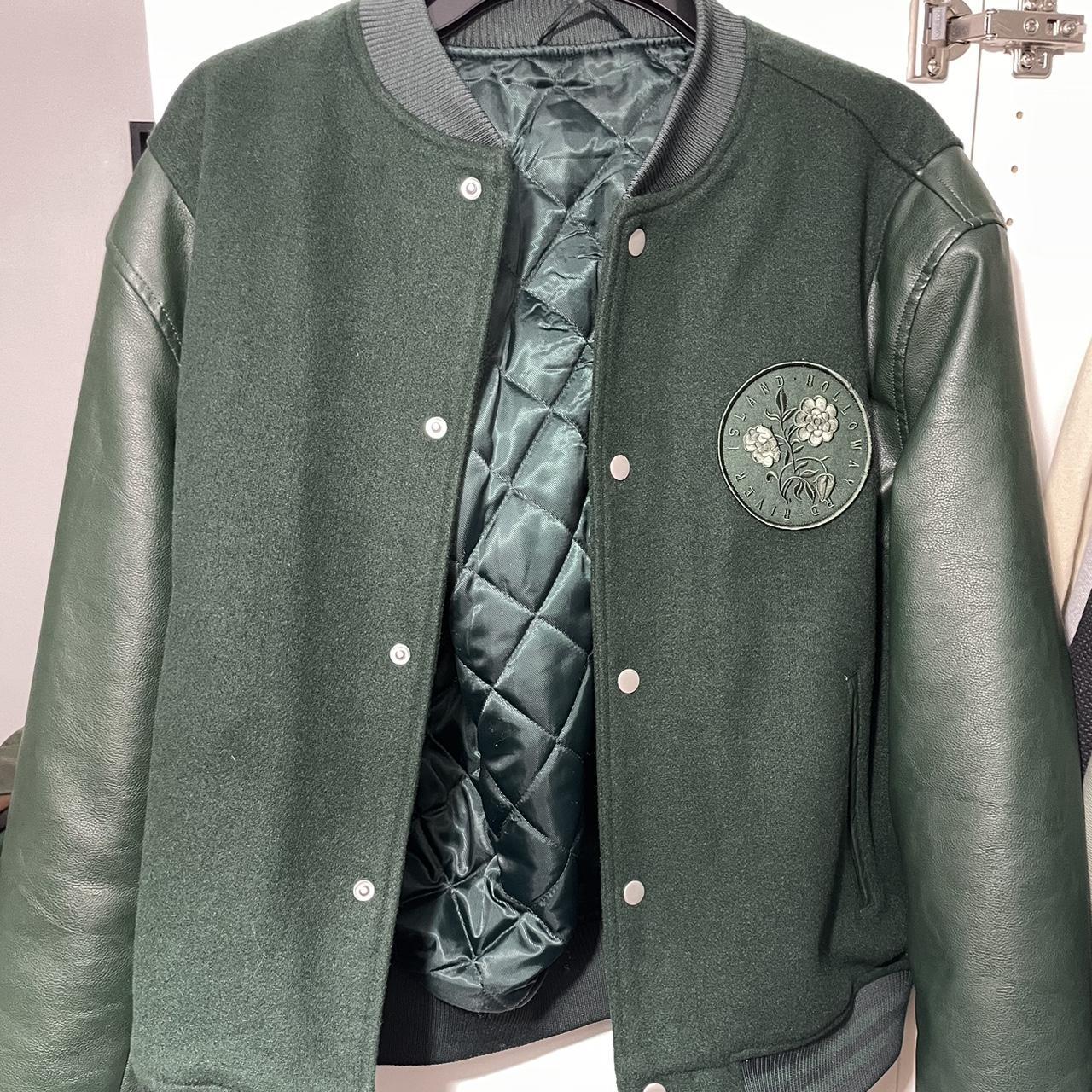 River island men’s khaki jacket Size medium,