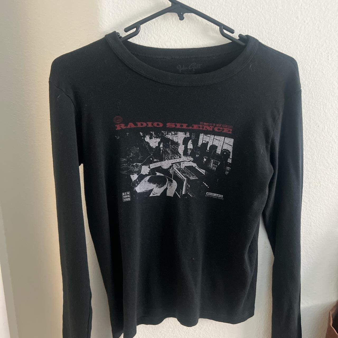 brandy melville radio silence long sleeve nwot Depop