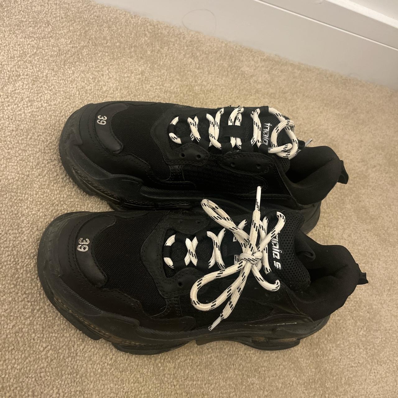 Balenciaga Triple S UK size 6 Worn once Comes with... - Depop