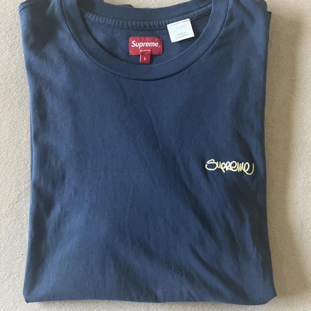 Supreme Script Logo Shirt ✍️ Preshrunk all cotton... - Depop