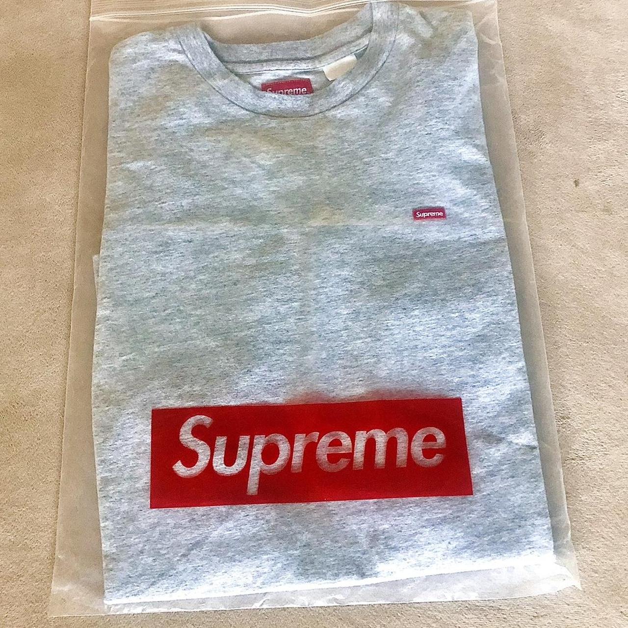 Supreme Small Box Logo Shirt, Preshrunk heavyweight...