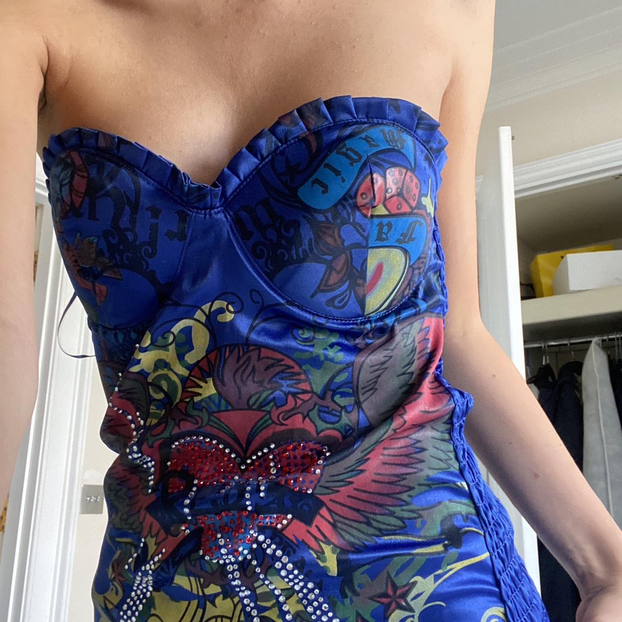 Real vintage ed hardy top Y2K vintage | Depop