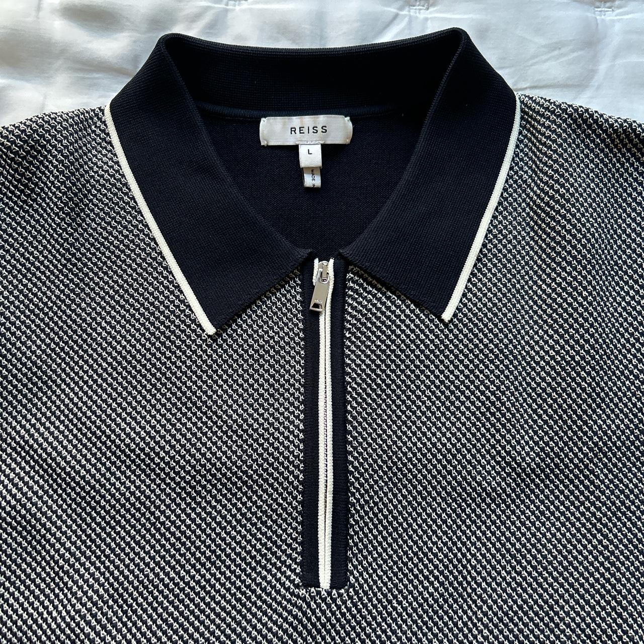 REISS ZIP POLO Believe it or not, this thing was... - Depop