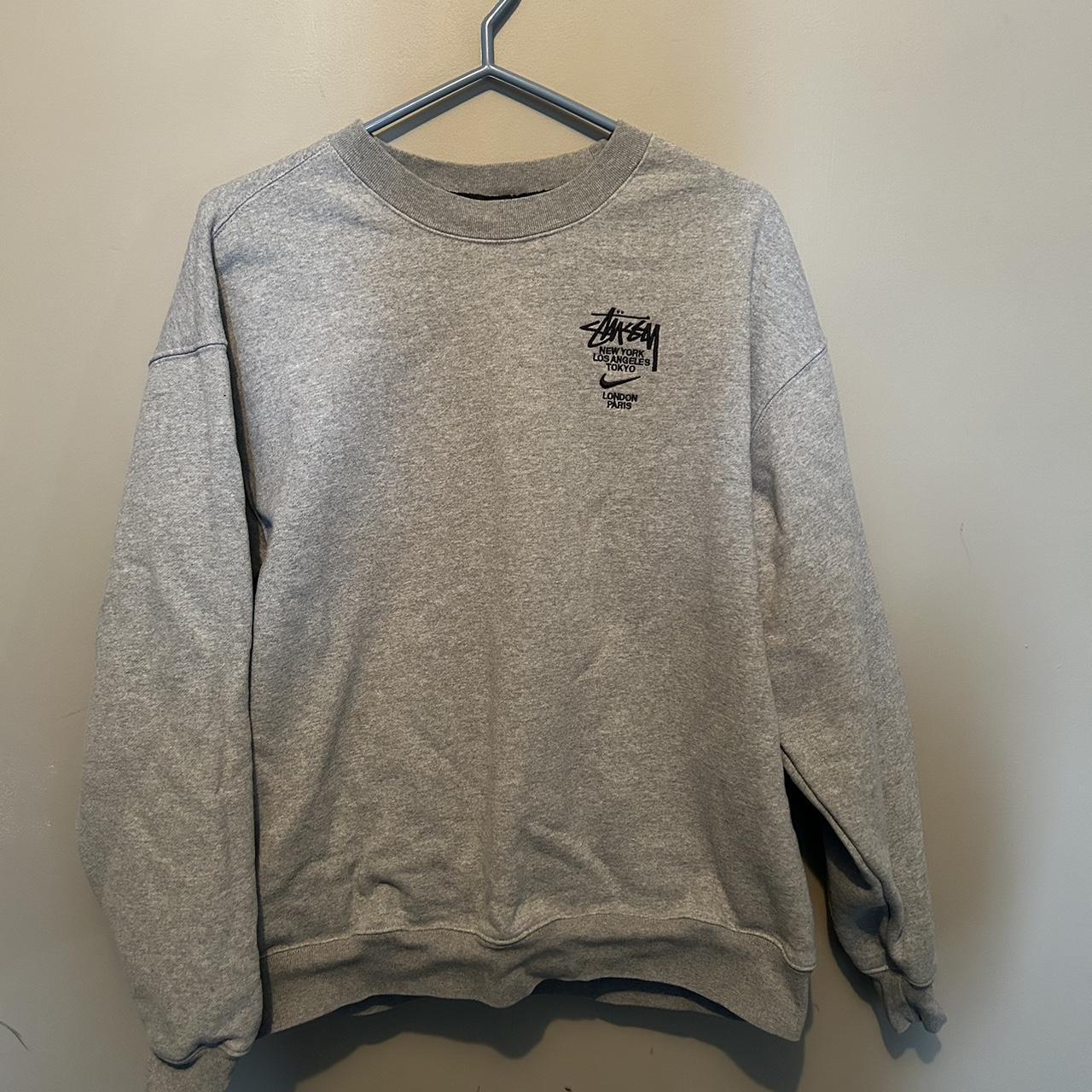 Stussy Nike crewneck Size Large Fits TTS Worn 1-5 times | Depop