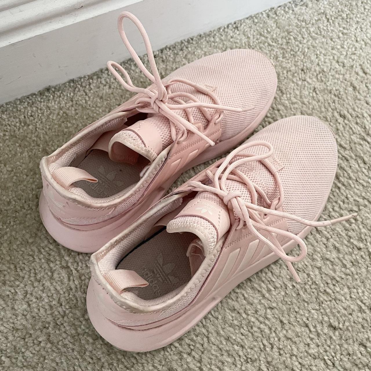 Light pink adidas X PLR sneakers Icey Pink