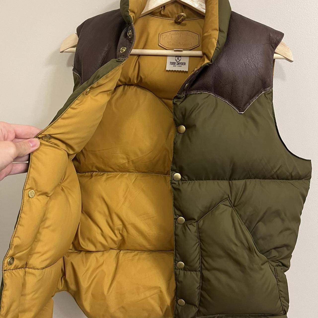 Rocky Mountain Featherbed Company Vest Size    Depop
