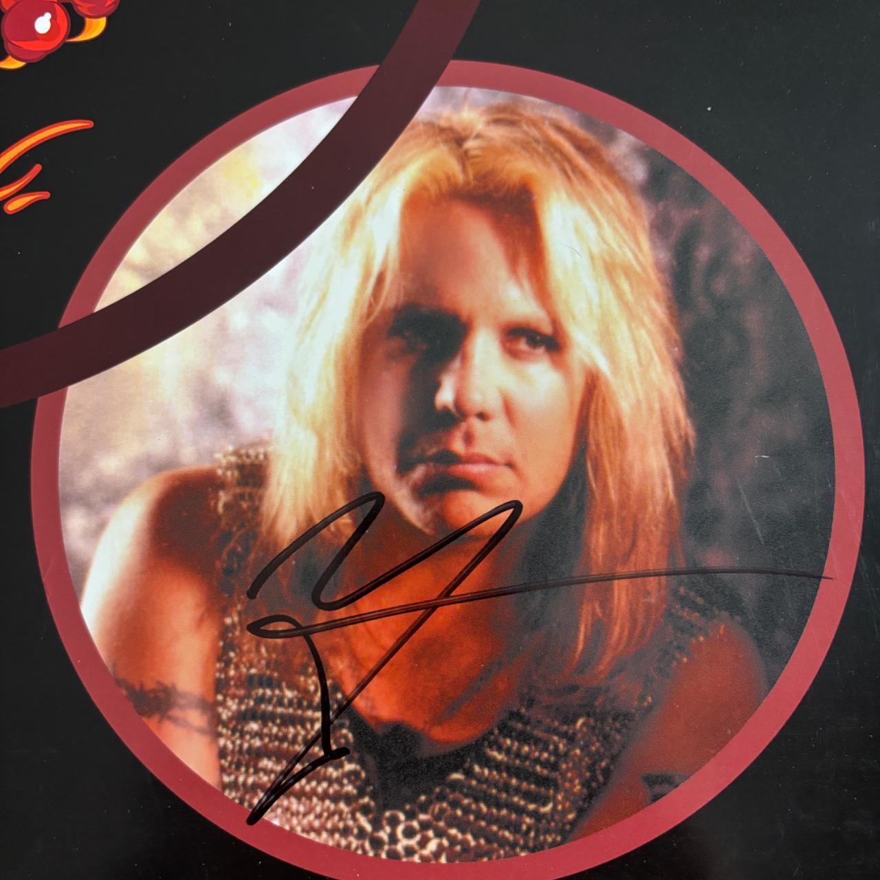 Motley Crue signed Poster New Tattoo is the eighth | Depop