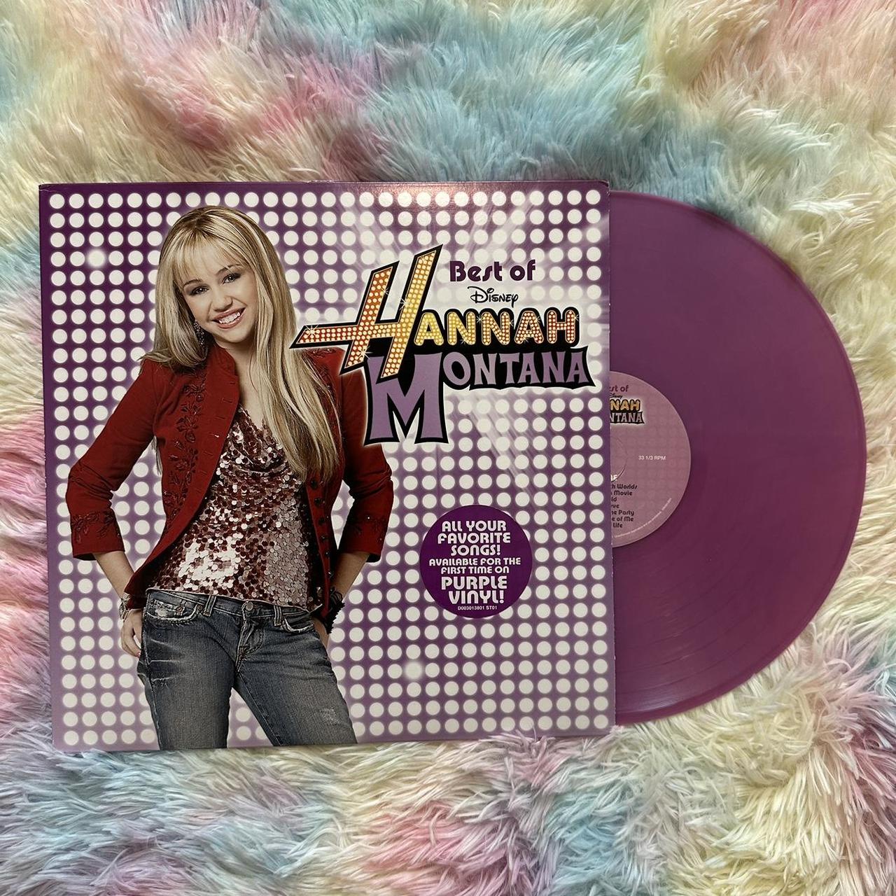 Best of Hannah Montana Purple Vinyl Miley Cyrus sale Brand New