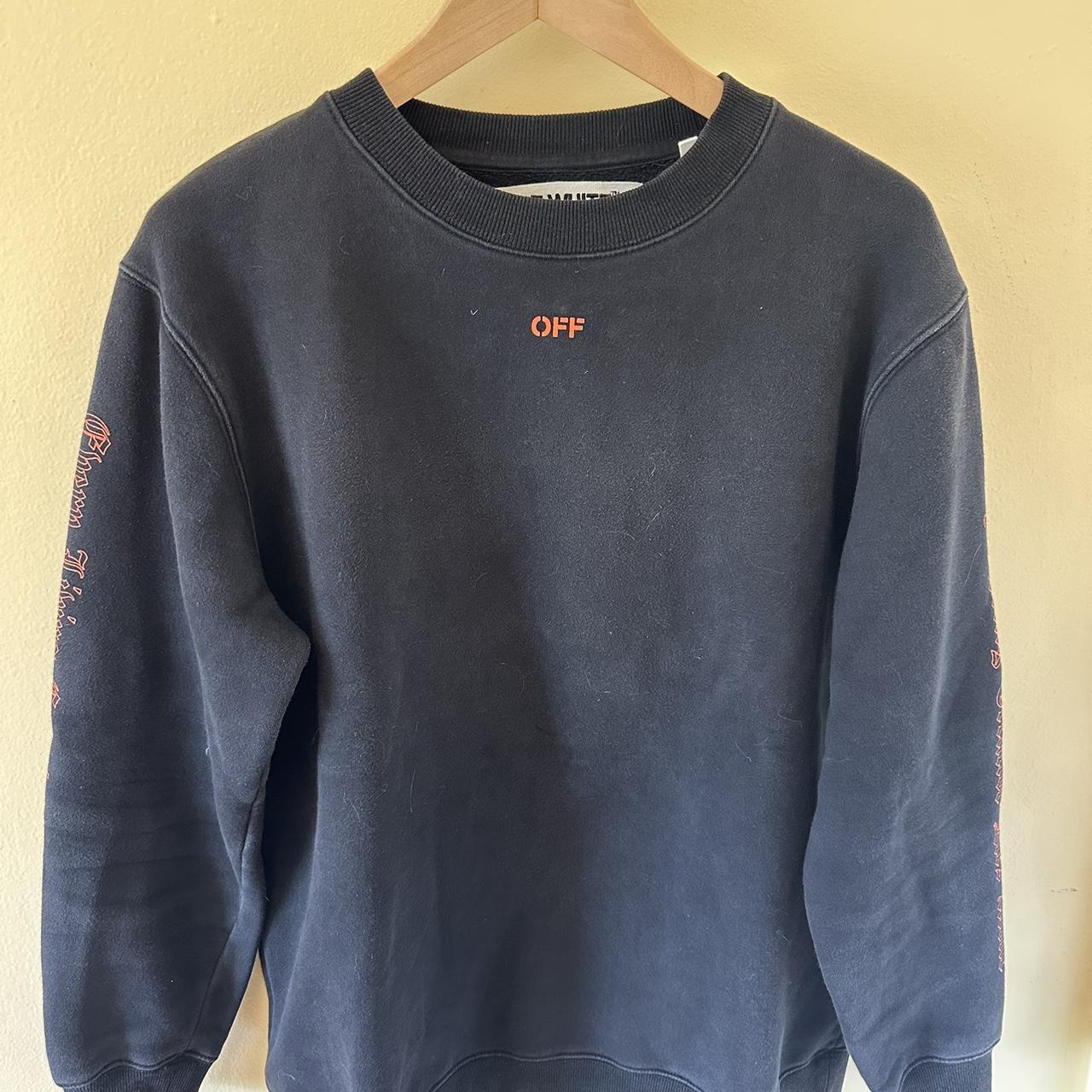 Small Off White Vlone Crewneck super sick piece. Depop