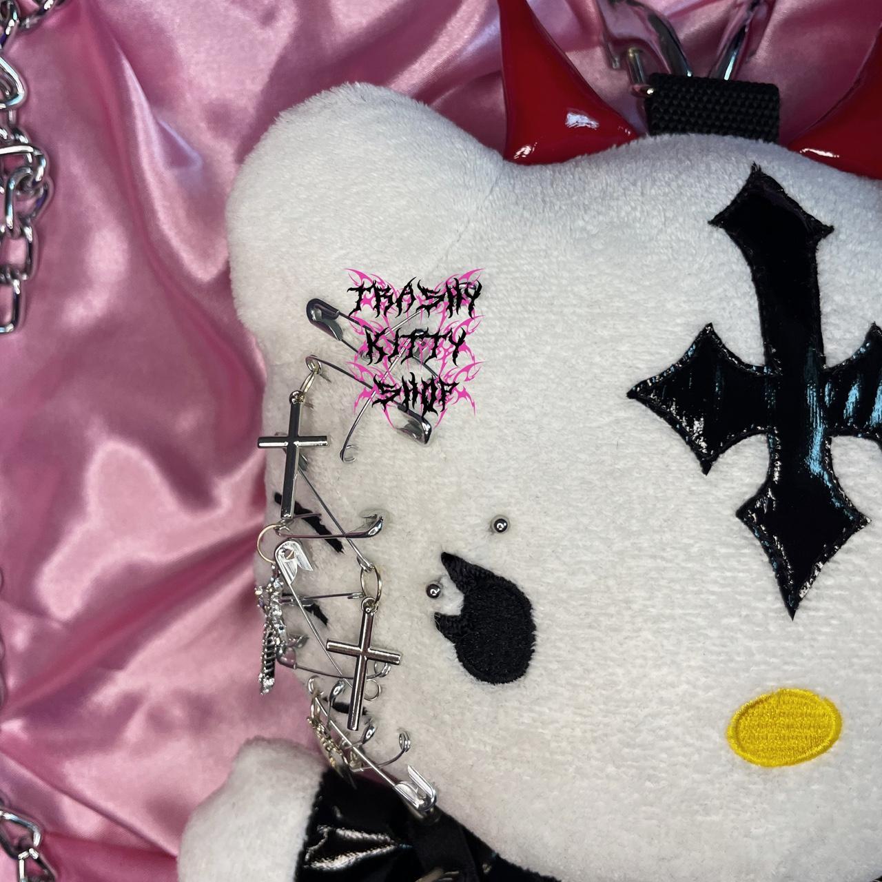Handmade custom goth lolita hello kitty bag 🎀✨ Made | Depop