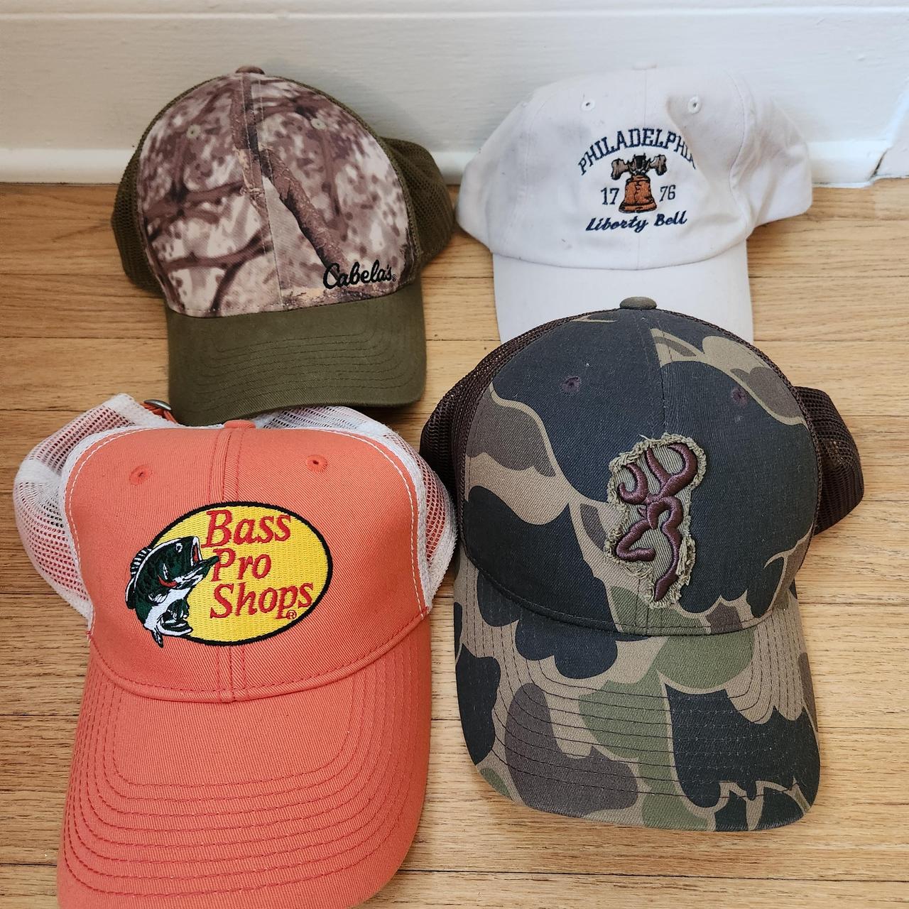 Assorted hats Bass pro shop Browning Cabelas Depop