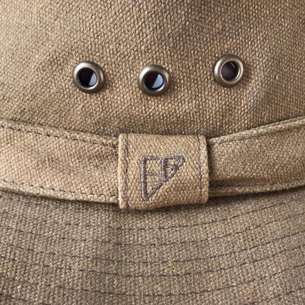 Eddie Bauer Men's Tan and Brown Hat | Depop