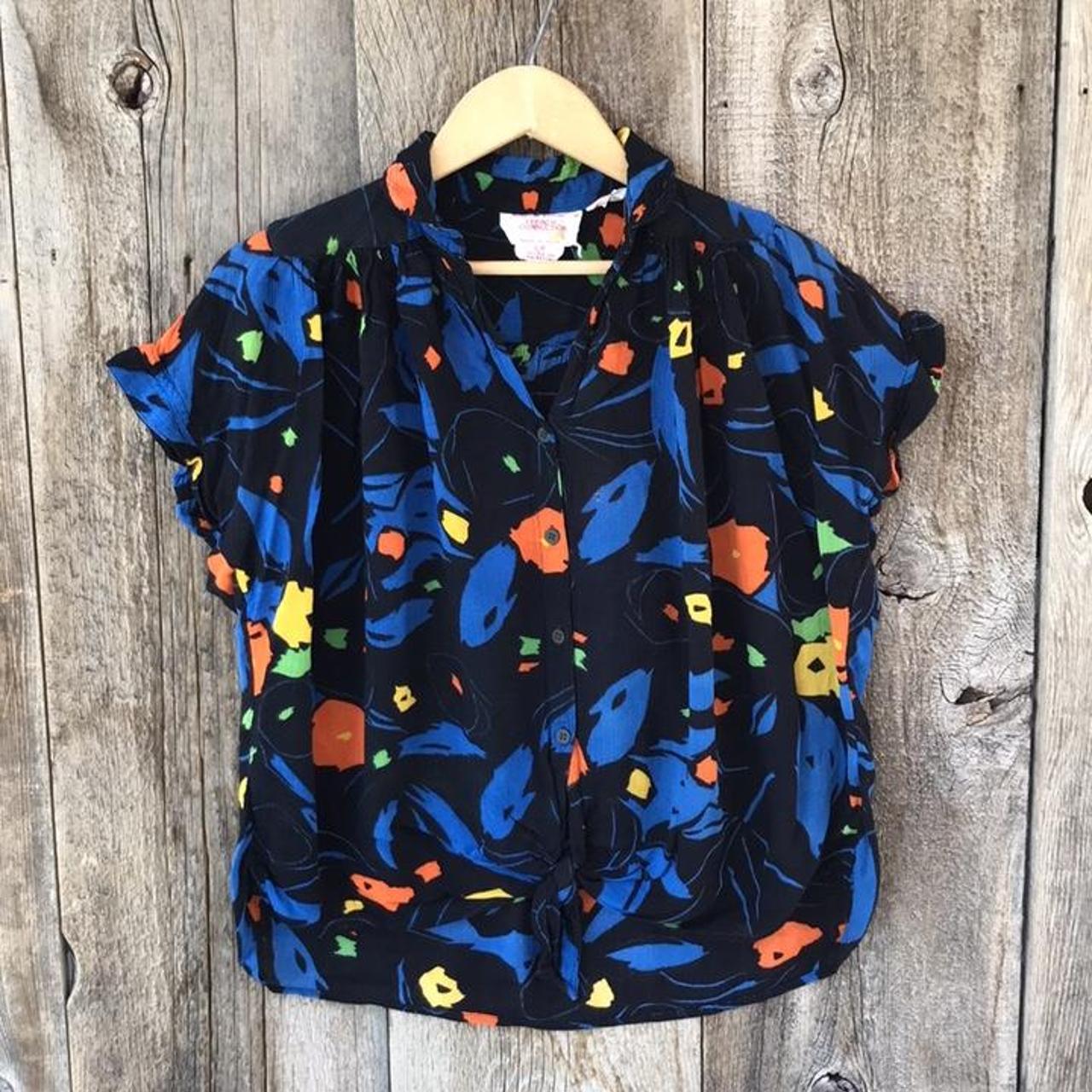 French Connection Women's multi Blouse | Depop