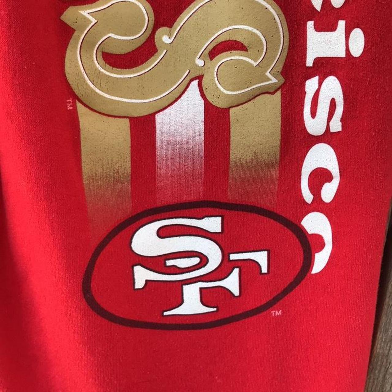 Men's San Fransisco 49ers Football Team Sweatpants - Depop