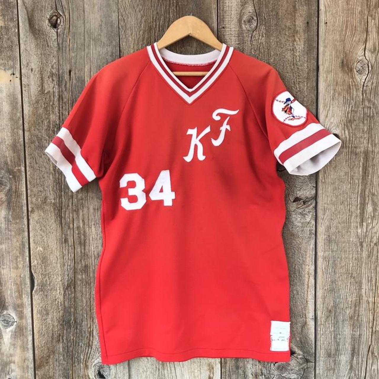 Vintage 1970s Era Baseball Jersey From The Klamath - Depop