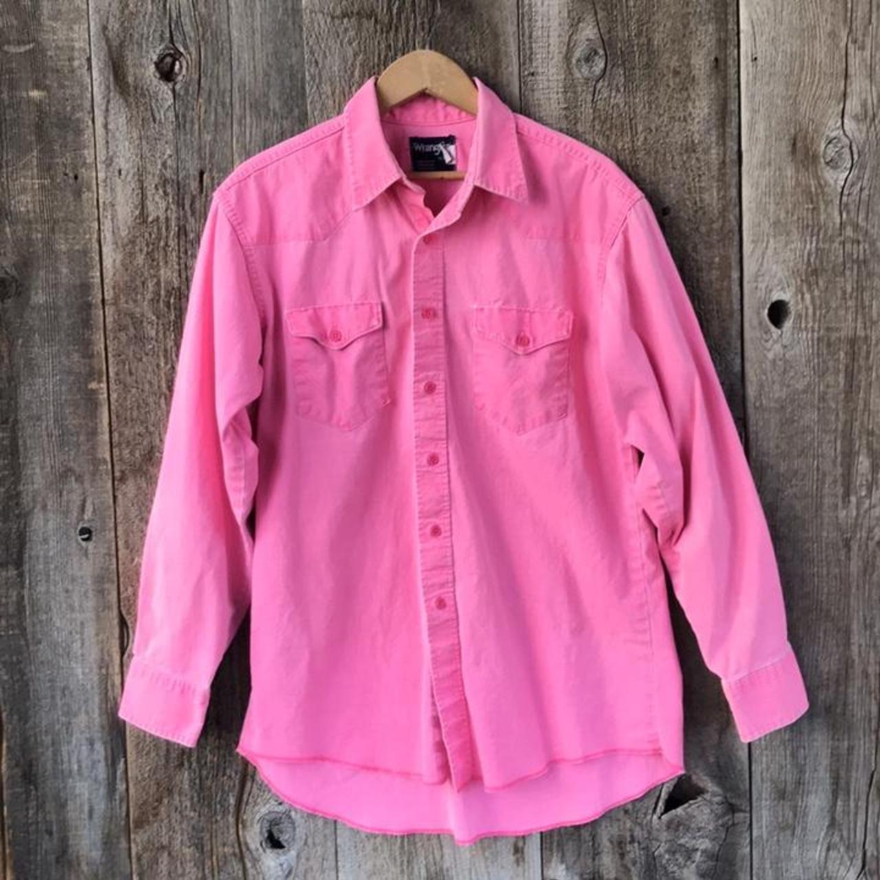 Vintage 1980s-90s era Wrangler Brushpopper western... - Depop