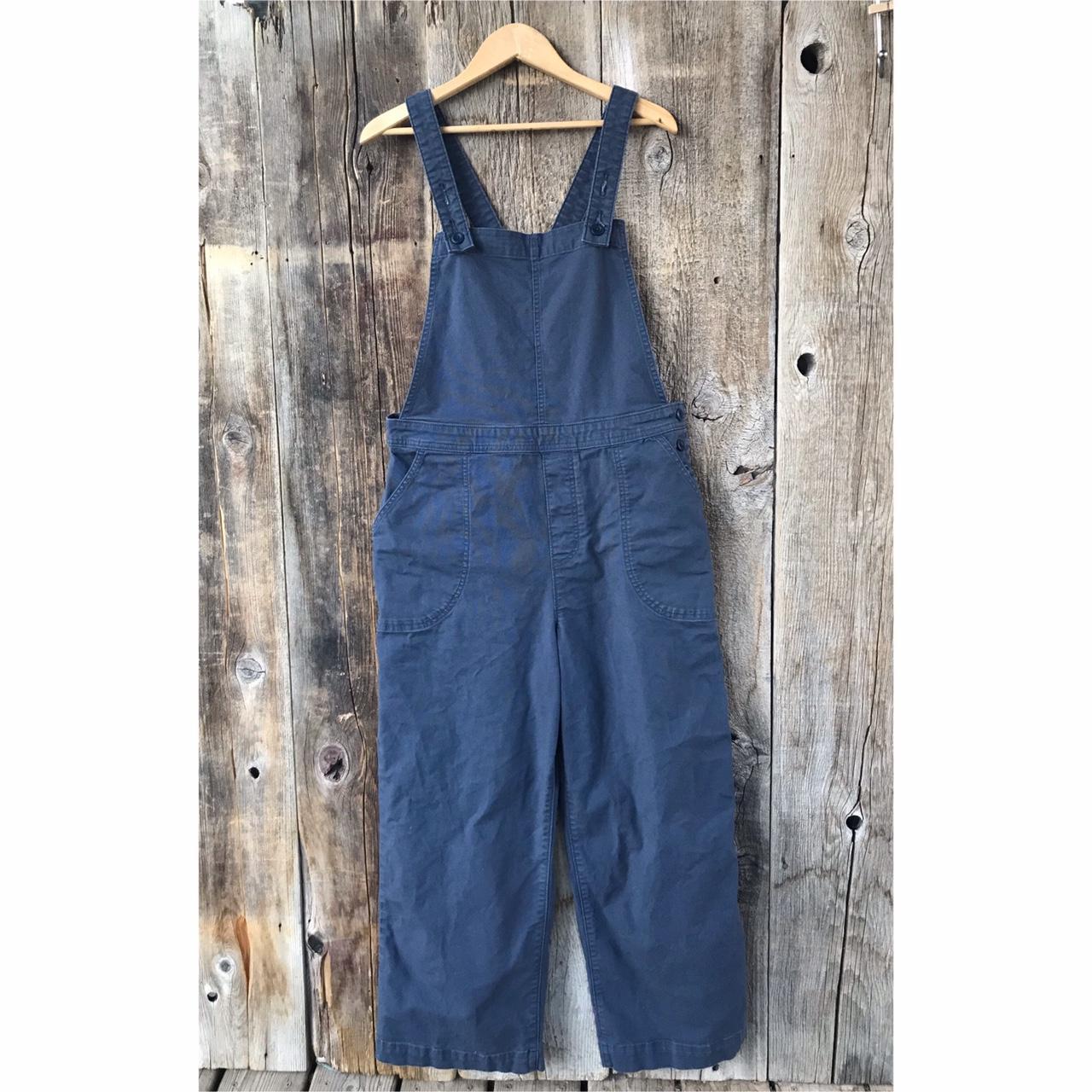 Patagonia women's Stand-Up cropped overalls. Style... - Depop