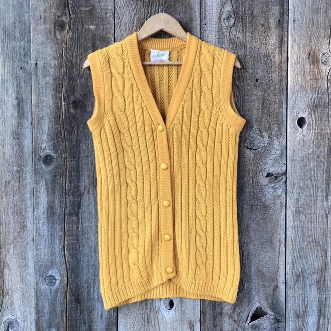 Vintage 1960s era 100% wool sweater vest by Tami. No... - Depop