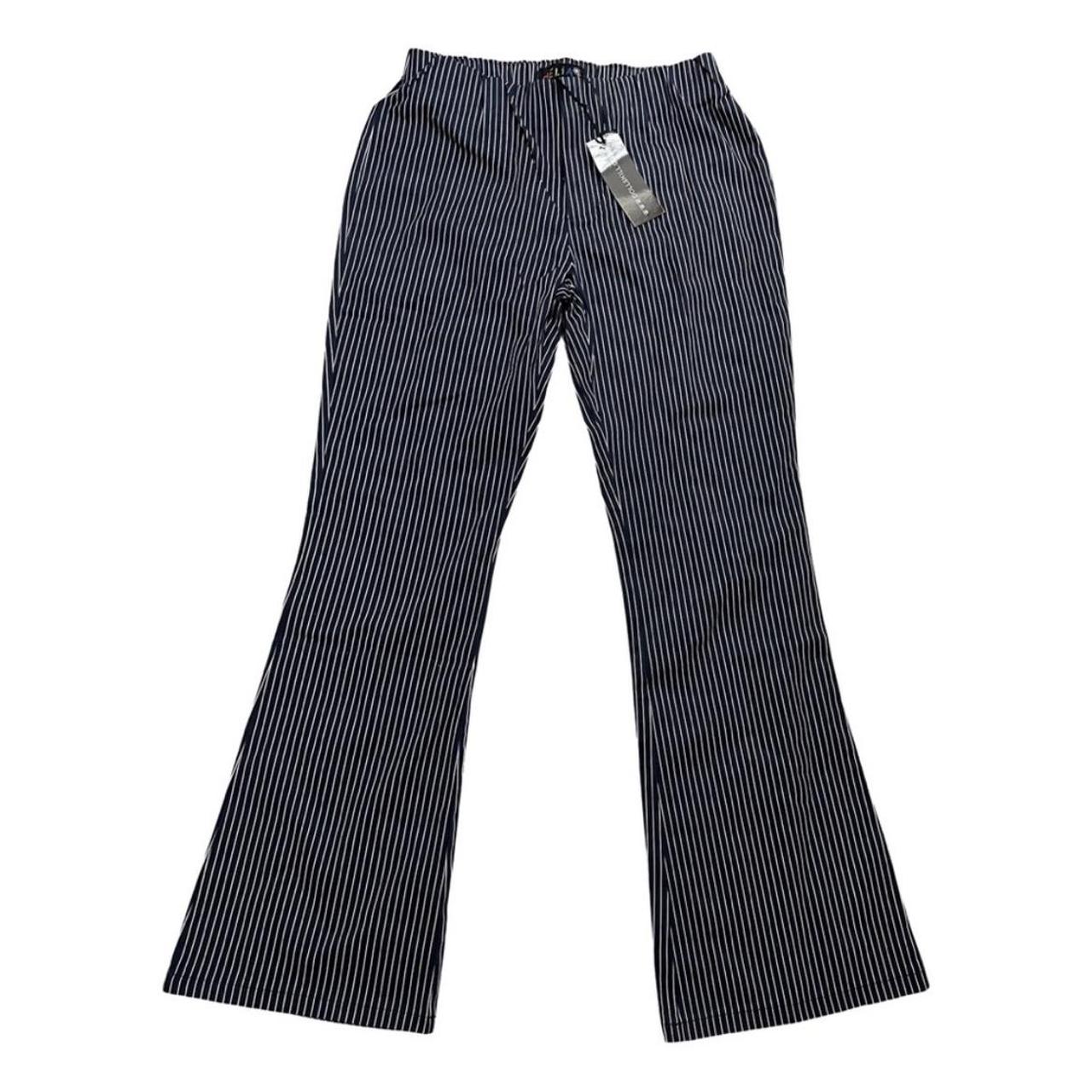 Delia's Women's Navy and White Trousers